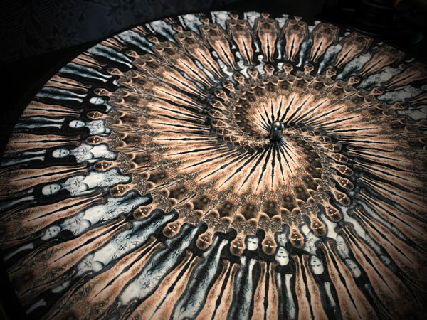 FLOATING CLONES 1 Zoetrope Felt Turntable Slipmat 12"