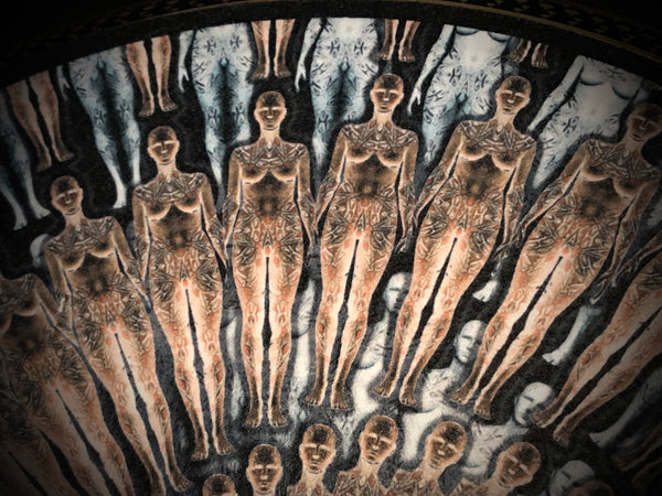 FLOATING CLONES 1 Zoetrope Felt Turntable Slipmat 12"