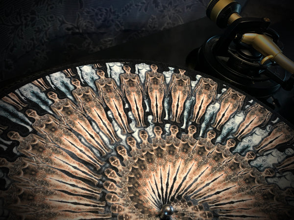 FLOATING CLONES 1 Zoetrope Felt Turntable Slipmat 12"