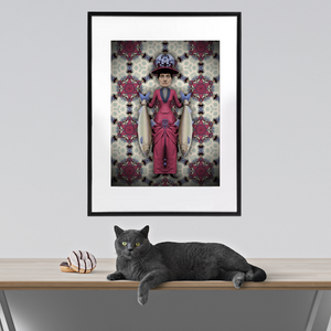 BEAUTIFUL FREAK MARCELLA - Framed Print by Vincent Hocquet