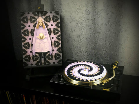 BEAUTIFUL FREAK BEATRICE - Print and Zoetrope Slipmat by Vincent Hocquet - Combi Package