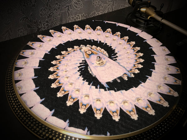 BEAUTIFUL FREAK BEATRICE Zoetrope Felt Turntable Slipmat 12"