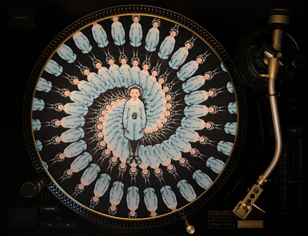 BEAUTIFUL FREAK GILLES Zoetrope Felt Turntable Slipmat 12"