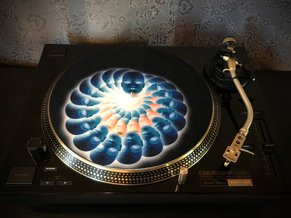 BABY GHOUL 2 Zoetrope Felt Turntable Slipmat 12"