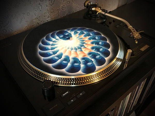BABY GHOUL 2 Zoetrope Felt Turntable Slipmat 12"