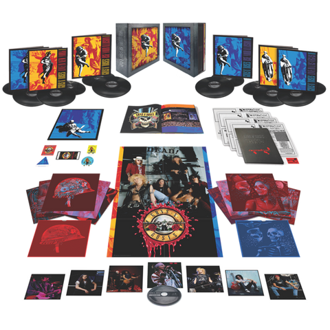 Guns N Roses - Use Your Illusion (Super Deluxe) 12LP + Blu-Ray Vinyl Box Set