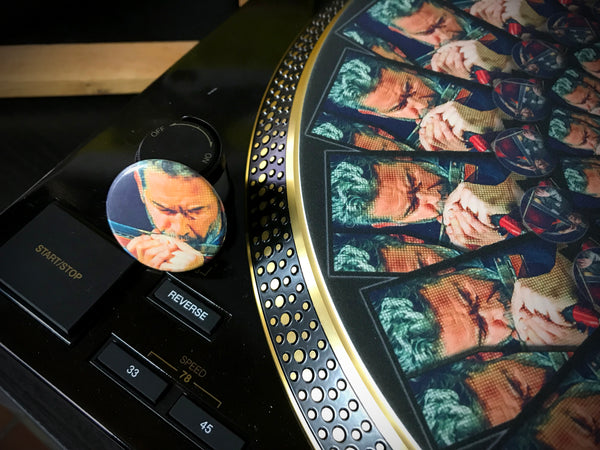 STEVEN DE BRUYN Combi Package: Vinyl record "Fortune Cookie"+Turntable Slipmat+Button+Print