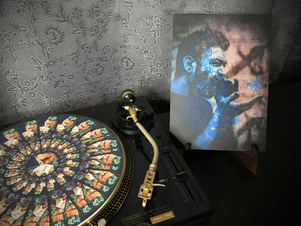 STEVEN DE BRUYN Combi Package: Vinyl record "Fortune Cookie"+Turntable Slipmat+Button+Print