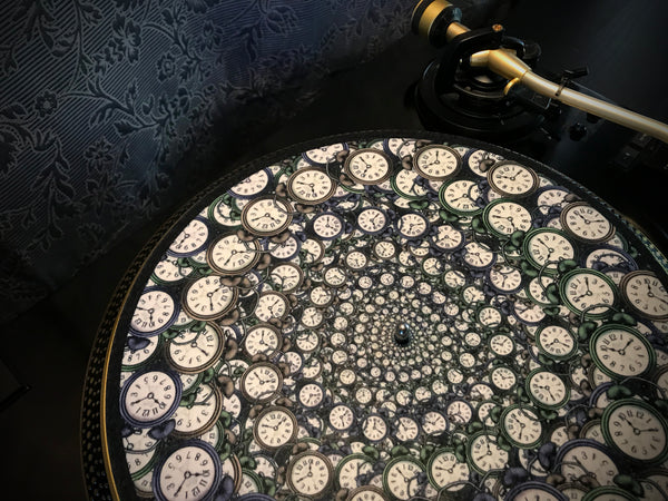 TIME TRAVELER 1 Zoetrope Felt Turntable Slipmat 12"