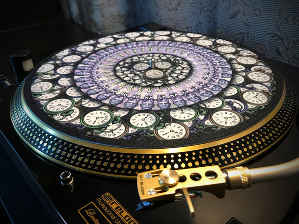 TIME TRAVELER 2 Zoetrope Felt Turntable Slipmat 12"