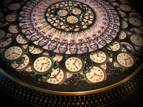 TIME TRAVELER 2 Zoetrope Felt Turntable Slipmat 12"