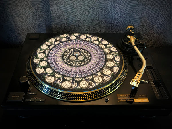 TIME TRAVELER 2 Zoetrope Felt Turntable Slipmat 12"