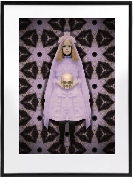 BEAUTIFUL FREAK BEATRICE - Framed Print by Vincent Hocquet
